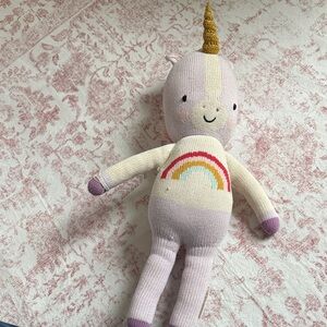 Cuddle + kind purple unicorn large 20in